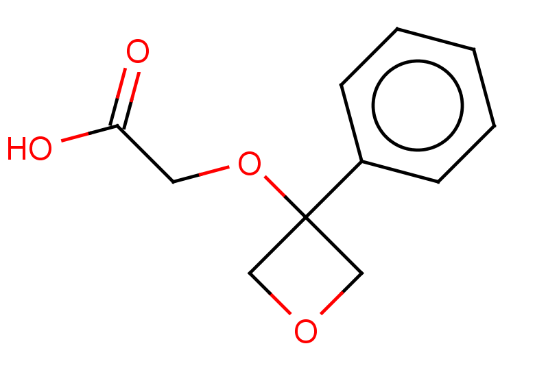2-[(3-phenyloxetan-3-yl)oxy]acetic acid