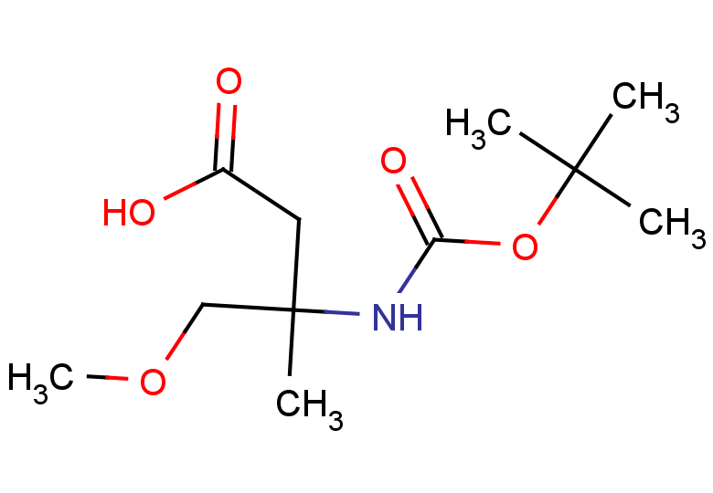 3-{[(tert-butoxy)carbonyl]amino}-4-methoxy-3-methylbutanoic acid