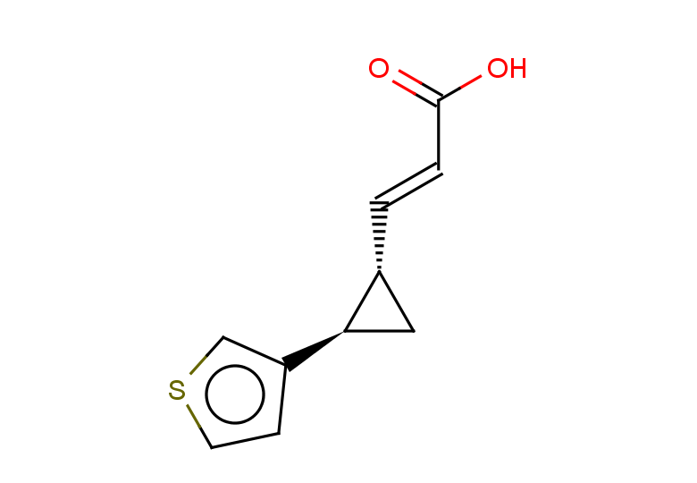 rac-(2E)-3-[(1R,2S)-2-(thiophen-3-yl)cyclopropyl]prop-2-enoic acid