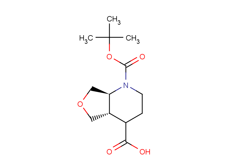 rac-(4aR,7aR)-1-[(tert-butoxy)carbonyl]-octahydrofuro[3,4-b]pyridine-4-carboxylic acid, trans