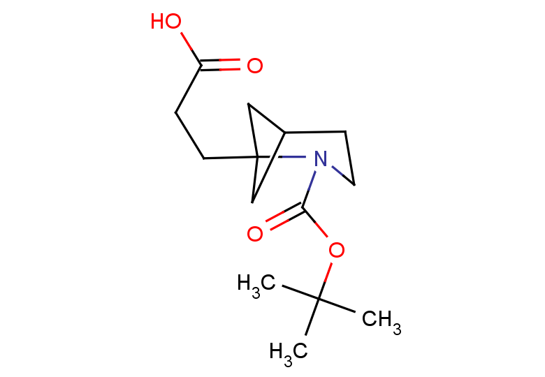 3-{2-[(tert-butoxy)carbonyl]-2-azabicyclo[3.1.1]heptan-1-yl}propanoic acid