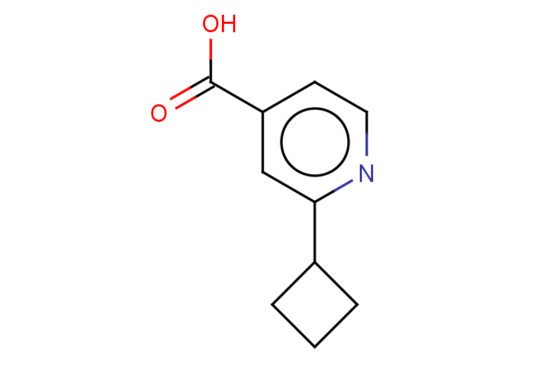 2-cyclobutylpyridine-4-carboxylic acid
