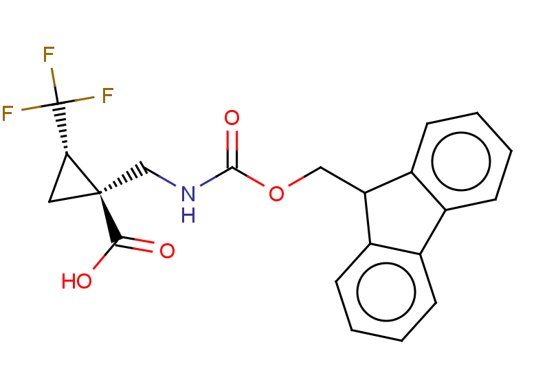 rac-(1R,2R)-1-[({[(9H-fluoren-9-yl)methoxy]carbonyl}amino)methyl]-2-(trifluoromethyl)cyclopropane-1-carboxylic acid