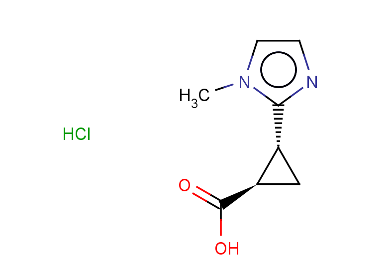 rac-(1R,2R)-2-(1-methyl-1H-imidazol-2-yl)cyclopropane-1-carboxylic acid hydrochloride, trans