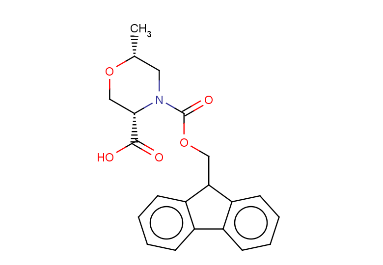 (3S,6R)-4-{[(9H-fluoren-9-yl)methoxy]carbonyl}-6-methylmorpholine-3-carboxylic acid