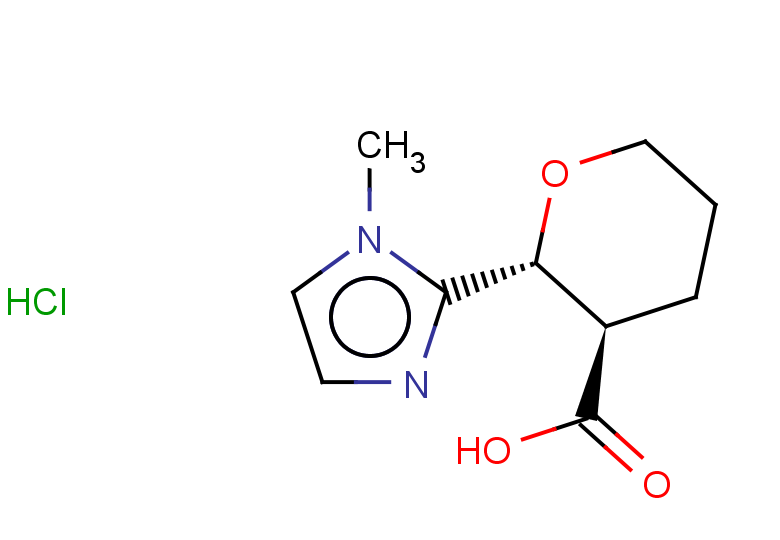 rac-(2R,3R)-2-(1-methyl-1H-imidazol-2-yl)oxane-3-carboxylic acid hydrochloride