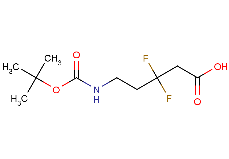 5-{[(tert-butoxy)carbonyl]amino}-3,3-difluoropentanoic acid