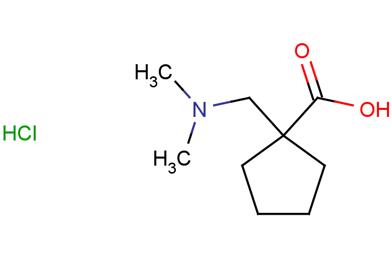 1-[(dimethylamino)methyl]cyclopentane-1-carboxylic acid hydrochloride