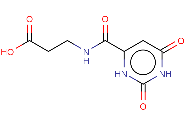 3-[(2,6-dioxo-1,2,3,6-tetrahydropyrimidin-4-yl)formamido]propanoic acid