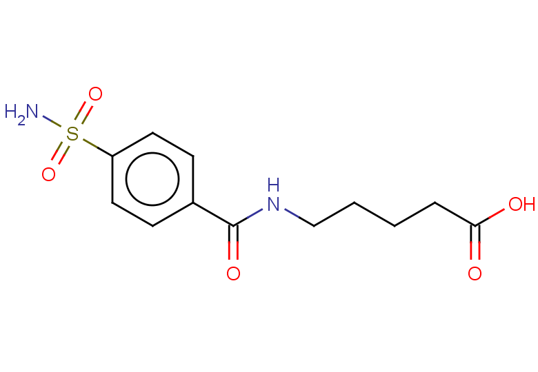 5-[(4-sulfamoylphenyl)formamido]pentanoic acid