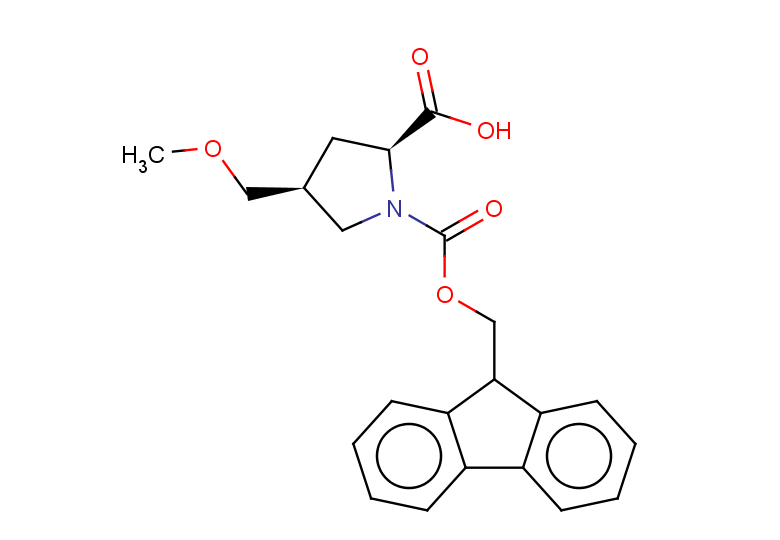 (2S,4S)-1-{[(9H-fluoren-9-yl)methoxy]carbonyl}-4-(methoxymethyl)pyrrolidine-2-carboxylic acid