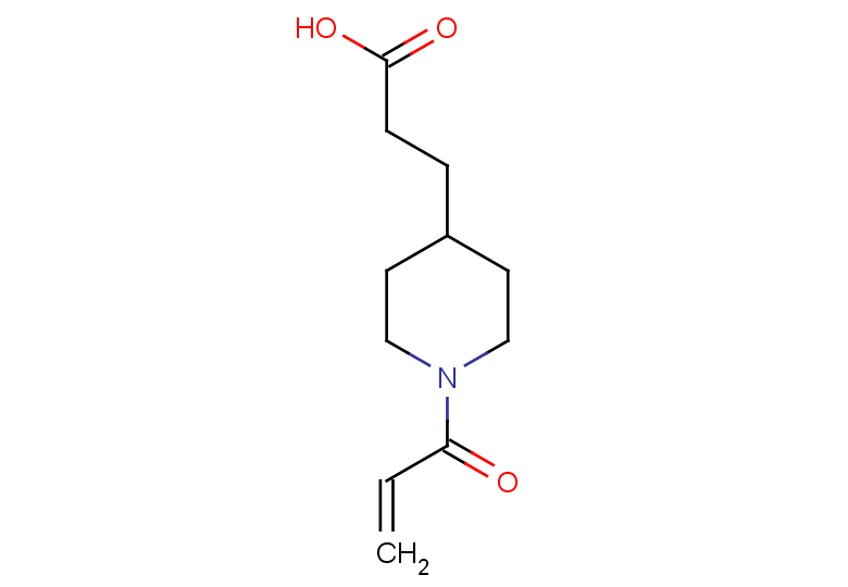 3-[1-(prop-2-enoyl)piperidin-4-yl]propanoic acid