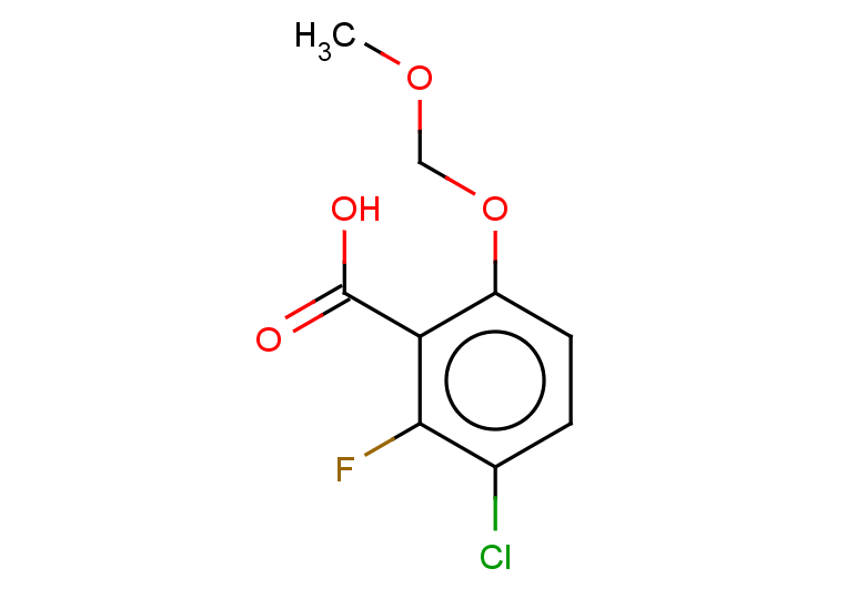 3-chloro-2-fluoro-6-(methoxymethoxy)benzoic acid