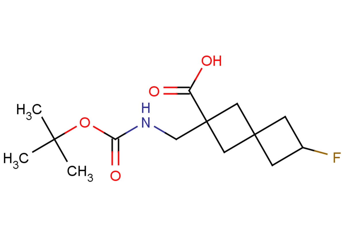 2-({[(tert-butoxy)carbonyl]amino}methyl)-6-fluorospiro[3.3]heptane-2-carboxylic acid