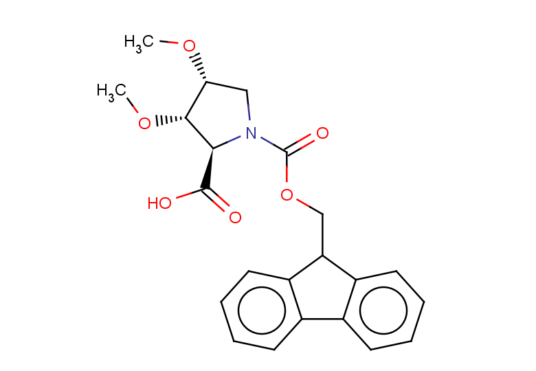 rac-(2R,3S,4R)-1-{[(9H-fluoren-9-yl)methoxy]carbonyl}-3,4-dimethoxypyrrolidine-2-carboxylic acid
