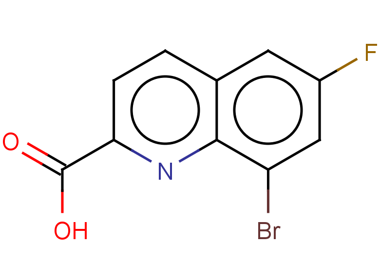 8-bromo-6-fluoroquinoline-2-carboxylic acid