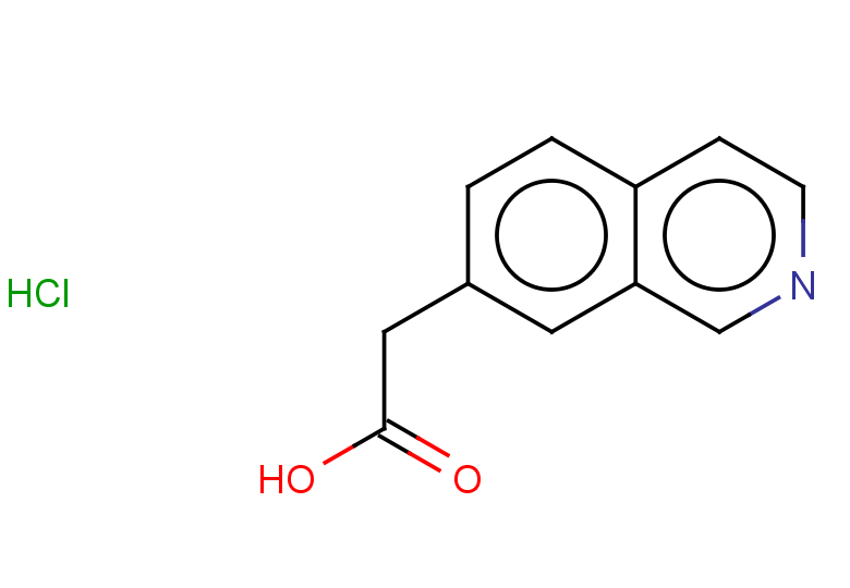 2-(isoquinolin-7-yl)acetic acid hydrochloride