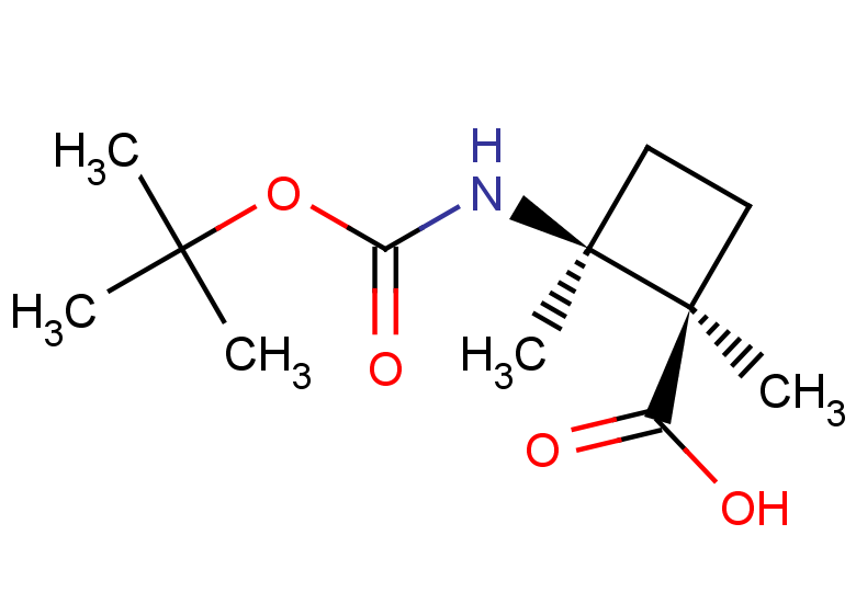 rac-(1R,2S)-2-{[(tert-butoxy)carbonyl]amino}-1,2-dimethylcyclobutane-1-carboxylic acid