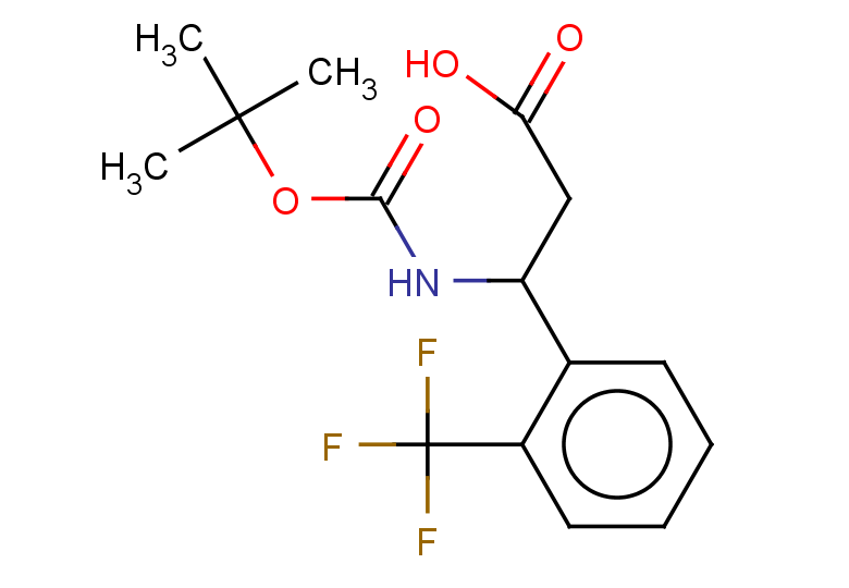 3-{[(tert-butoxy)carbonyl]amino}-3-[2-(trifluoromethyl)phenyl]propanoic acid