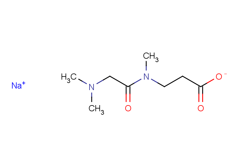 sodium 3-[2-(dimethylamino)-N-methylacetamido]propanoate