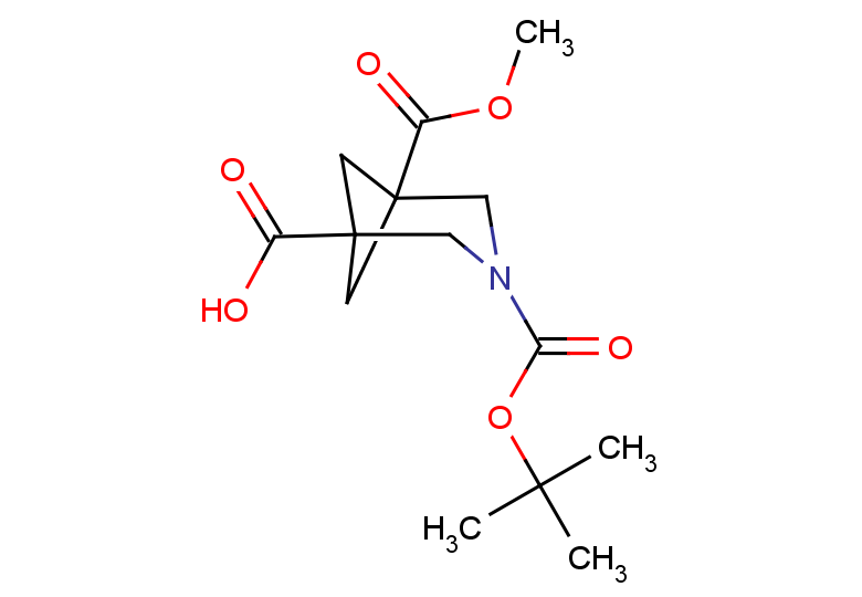 3-[(tert-butoxy)carbonyl]-5-(methoxycarbonyl)-3-azabicyclo[3.1.1]heptane-1-carboxylic acid