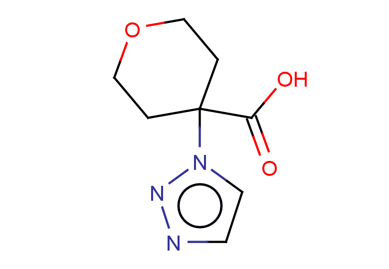 4-(1H-1,2,3-triazol-1-yl)oxane-4-carboxylic acid