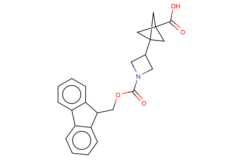 3-(1-{[(9H-fluoren-9-yl)methoxy]carbonyl}azetidin-3-yl)bicyclo[1.1.1]pentane-1-carboxylic acid