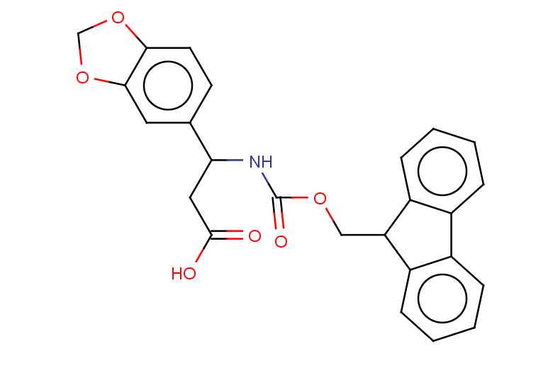 3-(1,3-dioxaindan-5-yl)-3-({[(9H-fluoren-9-yl)methoxy]carbonyl}amino)propanoic acid