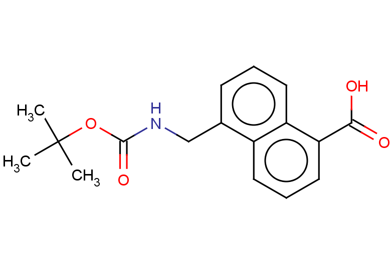 5-({[(tert-butoxy)carbonyl]amino}methyl)naphthalene-1-carboxylic acid