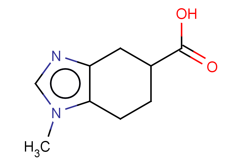 1-methyl-4,5,6,7-tetrahydro-1H-1,3-benzodiazole-5-carboxylic acid