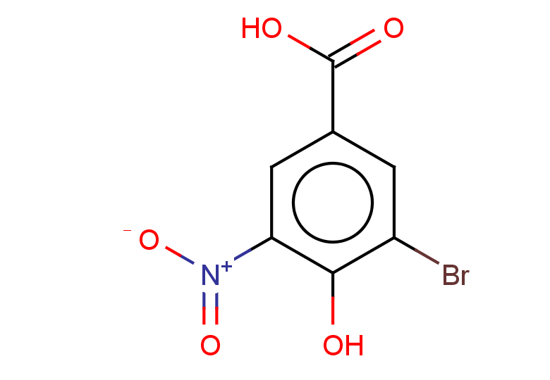 3-bromo-4-hydroxy-5-nitrobenzoic acid