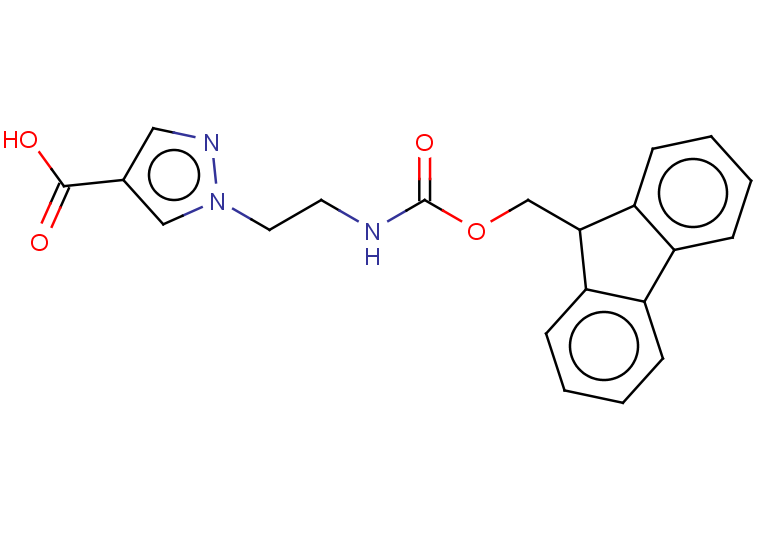 1-[2-({[(9H-fluoren-9-yl)methoxy]carbonyl}amino)ethyl]-1H-pyrazole-4-carboxylic acid