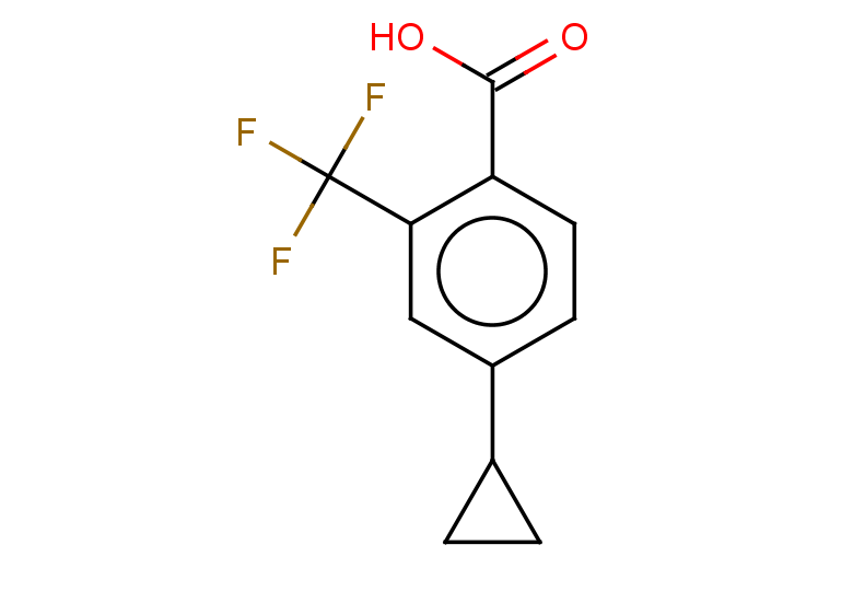 4-cyclopropyl-2-(trifluoromethyl)benzoic acid