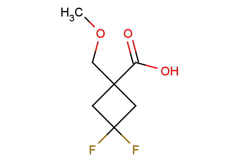 3,3-difluoro-1-(methoxymethyl)cyclobutane-1-carboxylic acid