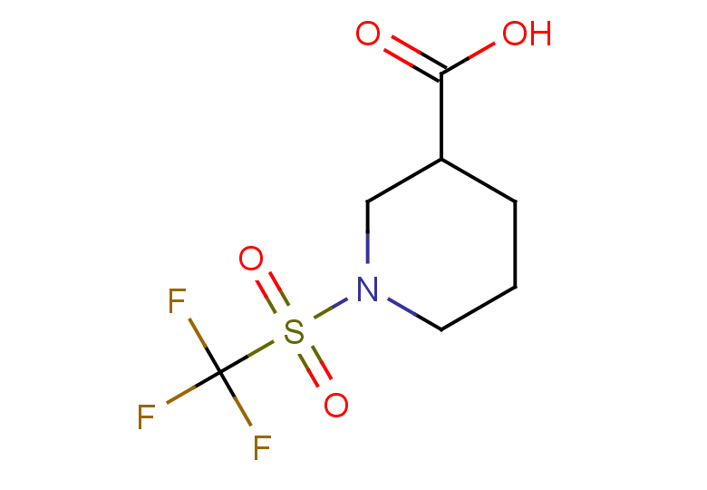 1-trifluoromethanesulfonylpiperidine-3-carboxylic acid