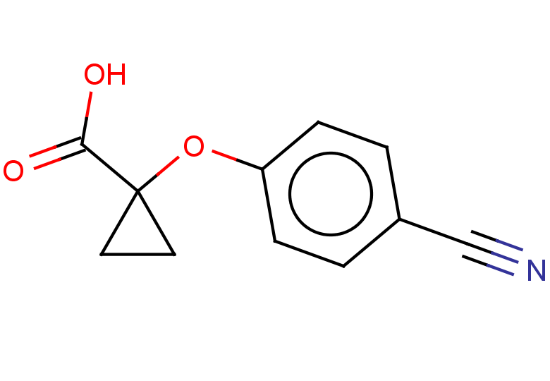 1-(4-cyanophenoxy)cyclopropane-1-carboxylic acid