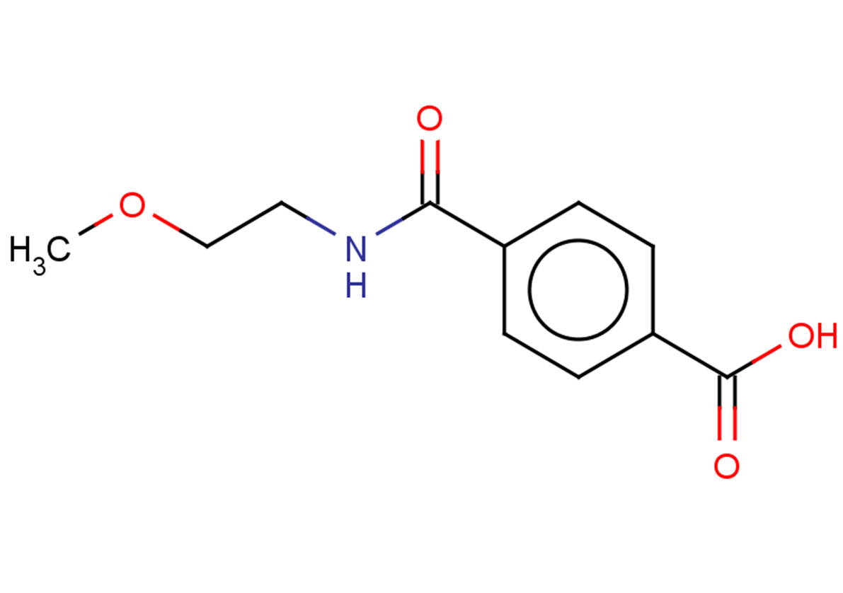 4-[(2-methoxyethyl)carbamoyl]benzoic acid