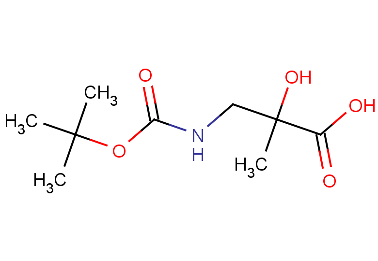 3-{[(tert-butoxy)carbonyl]amino}-2-hydroxy-2-methylpropanoic acid