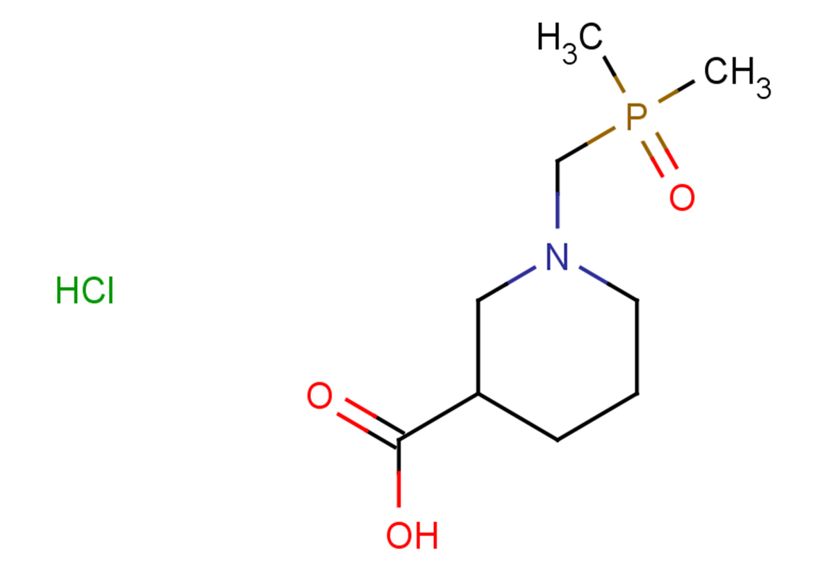 1-[(dimethylphosphoryl)methyl]piperidine-3-carboxylic acid hydrochloride