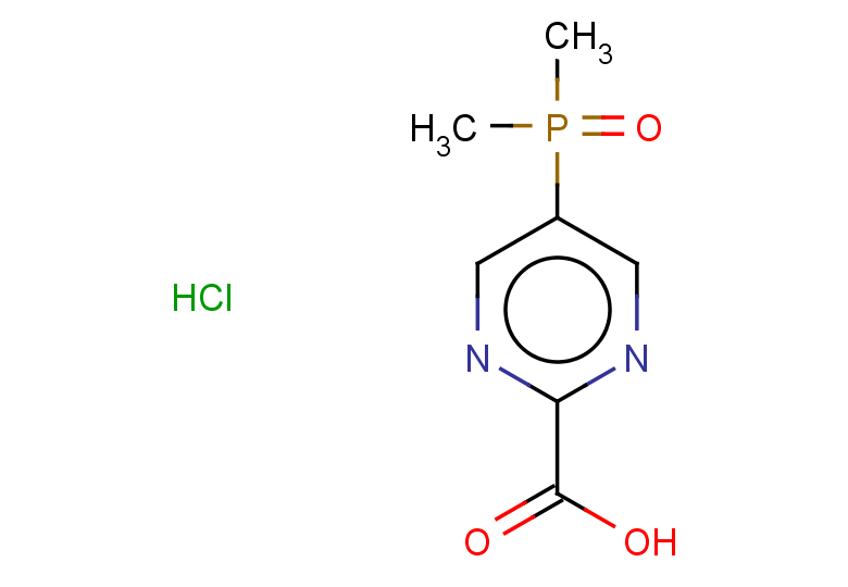5-(dimethylphosphoryl)pyrimidine-2-carboxylic acid hydrochloride