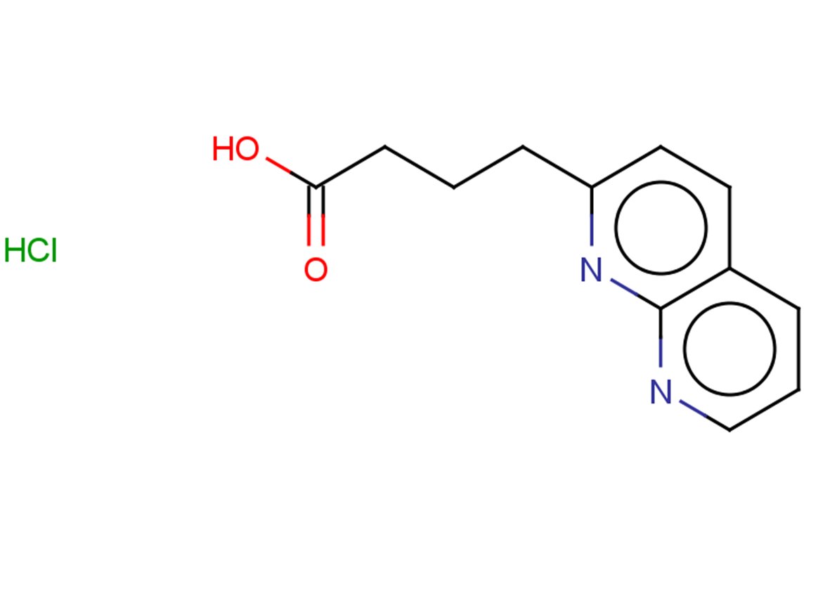 4-(1,8-naphthyridin-2-yl)butanoic acid hydrochloride