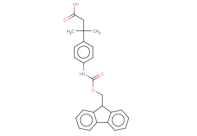 3-[4-({[(9H-fluoren-9-yl)methoxy]carbonyl}amino)phenyl]-3-methylbutanoic acid