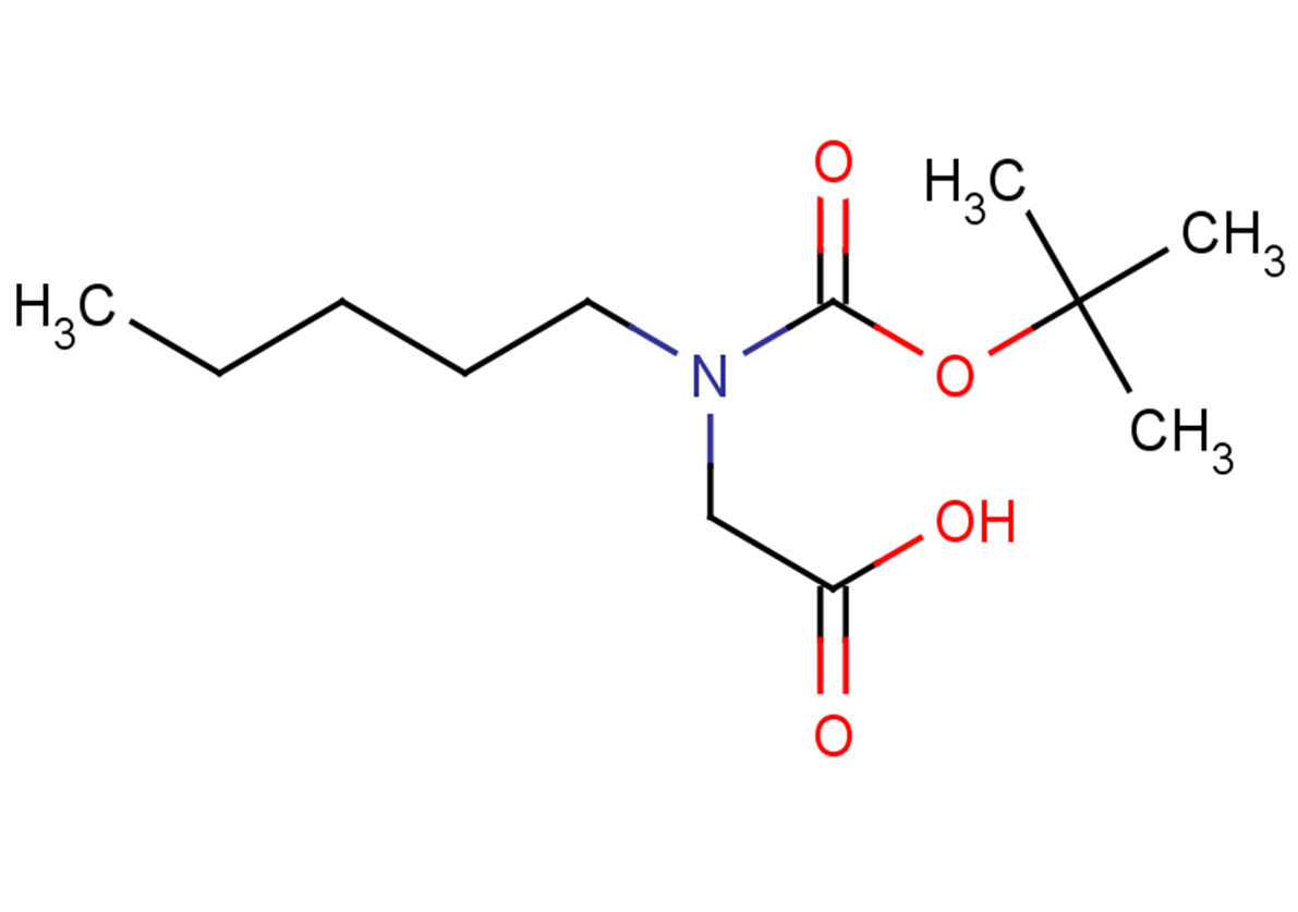2-{[(tert-butoxy)carbonyl](pentyl)amino}acetic acid