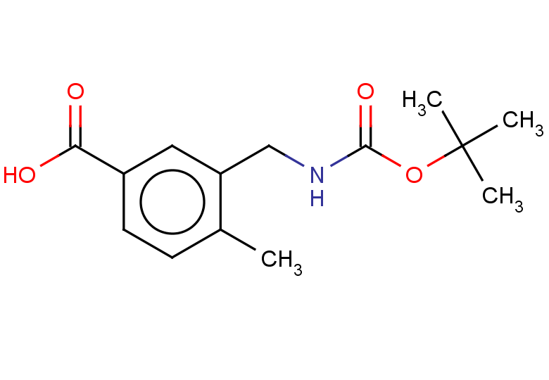 3-({[(tert-butoxy)carbonyl]amino}methyl)-4-methylbenzoic acid