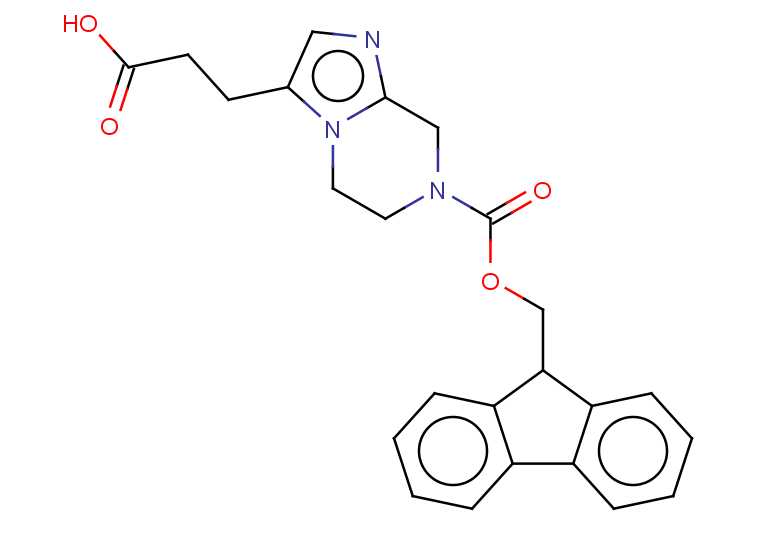 3-(7-{[(9H-fluoren-9-yl)methoxy]carbonyl}-5H,6H,7H,8H-imidazo[1,2-a]pyrazin-3-yl)propanoic acid