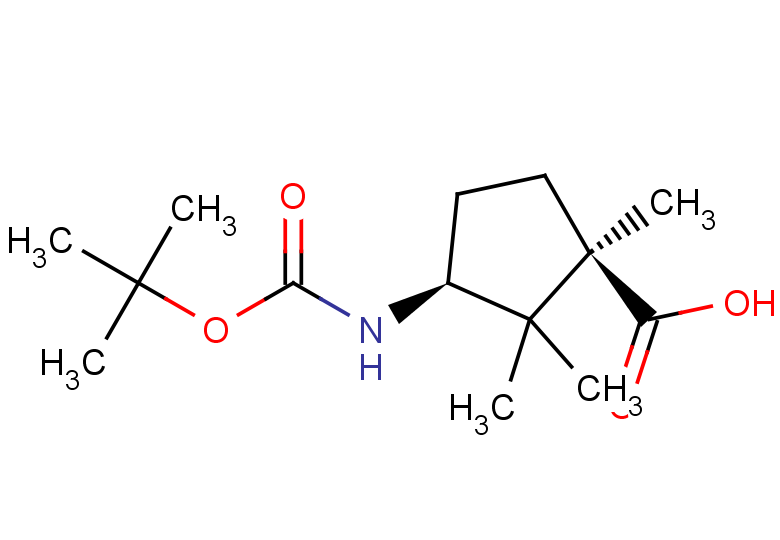 (1R,3S)-3-{[(tert-butoxy)carbonyl]amino}-1,2,2-trimethylcyclopentane-1-carboxylic acid