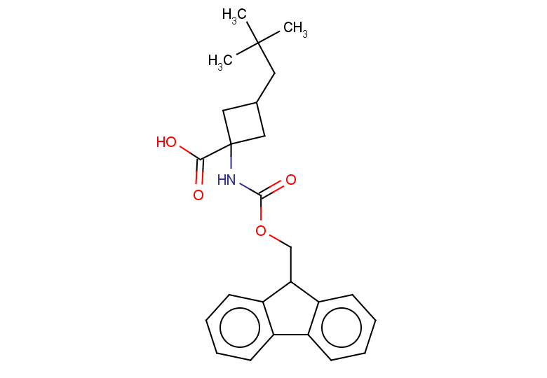 3-(2,2-dimethylpropyl)-1-({[(9H-fluoren-9-yl)methoxy]carbonyl}amino)cyclobutane-1-carboxylic acid