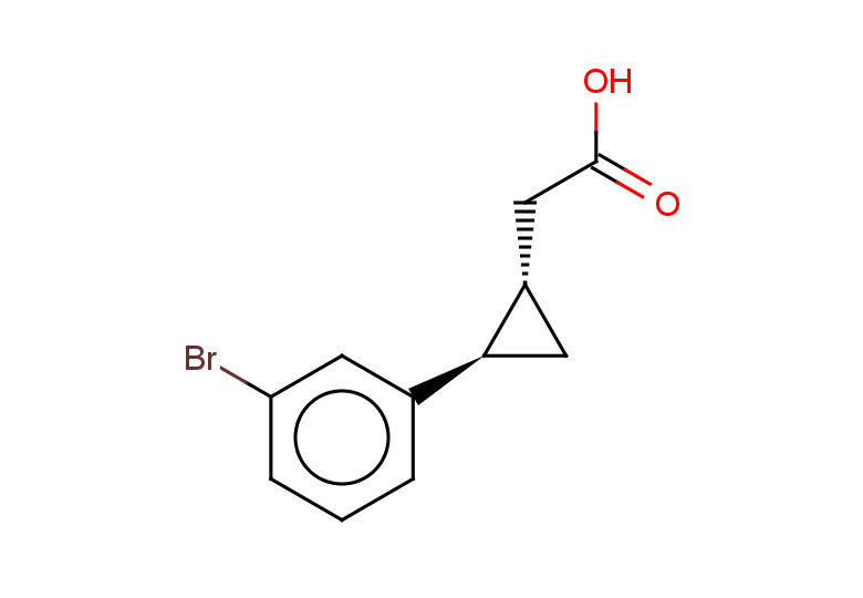 rac-2-[(1R,2S)-2-(3-bromophenyl)cyclopropyl]acetic acid, trans