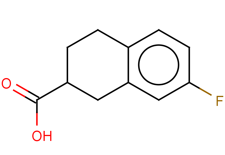 7-fluoro-1,2,3,4-tetrahydronaphthalene-2-carboxylic acid