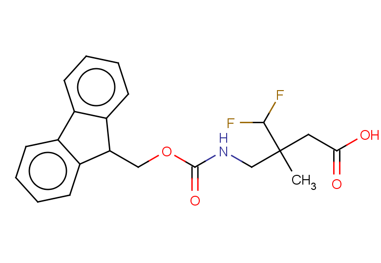 3-[({[(9H-fluoren-9-yl)methoxy]carbonyl}amino)methyl]-4,4-difluoro-3-methylbutanoic acid